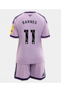 Newcastle United Harvey Barnes #11 Babyklær Tredje Fotballdrakt til barn 2026-27 Korte ermer (+ Korte bukser)